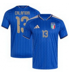 Men Italy National Team Riccardo Calafiori Home   1