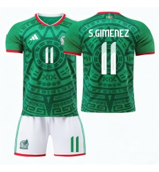 2026 FIFA World Cup Mexico Soccer Home Jersey #11