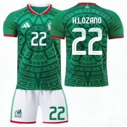 2026 FIFA World Cup Mexico Soccer Home Jersey #22