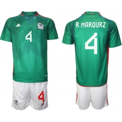 Men FIFA 2022 Mexico Soccer Jersey 014