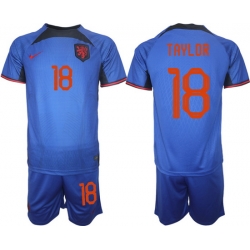 Men FIFA 2022 Netherlands Soccer Jersey 042