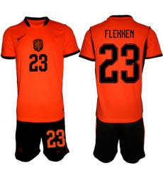 Men Netherlands 2026 Soccer Jerseys Orange #23 Mark Flekken Men Netherlands 2026 Soccer Jerseys Orange #23 Mark Flekken