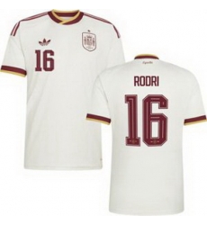 Men 16 Spain Rodri World Cup 2026 Away Replica Jersey   2