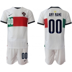 Men FIFA 2022 Portugal Soccer Customized Jersey 001