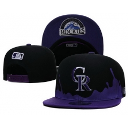 Colorado Rockies Snapback Cap 003