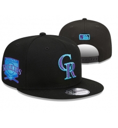 Colorado Rockies Snapback Cap 24E01