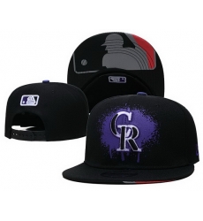 Colorado Rockies Snapback Cap 24E03