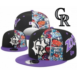 Colorado Rockies Snapback Cap 26C L348