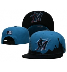 Miami Marlins Snapback Cap 25K K389 Miami Marlins Snapback Cap 25K K389