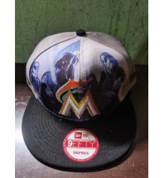 Miami Marlins Snapback Cap C112