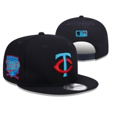 Minnesota Twins MLB Snapback Cap 009