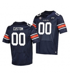 Auburn Tigers Custom Navy Premier Men'S Jersey