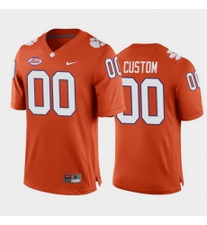 Clemson Tigers Custom Orange Home Men'S Jersey