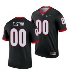 Georgia Bulldogs Custom Black Legend Men'S Jersey