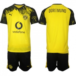 Men Borussia Dortmund 2026 Soccer Jerseys Yellow BLANK