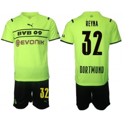 Men Borussia Dortmund Soccer Jersey 003