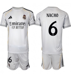 Men Real Madrid 2026 Soccer Jerseys White #6 CAMAVINGA (2) Men Real Madrid 2026 Soccer Jerseys White #6 CAMAVINGA (2)