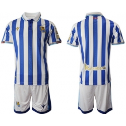 Men Camiseta Macron de Real Sociedad Soccer Jersey Customized