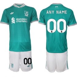 Men Liverpool 2026 Soccer Jerseys Teal CUSTOM