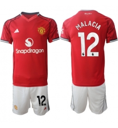 Men Manchester United 2026 Soccer Jerseys Red #12 MALACIA Men Manchester United 2026 Soccer Jerseys Red #12 MALACIA