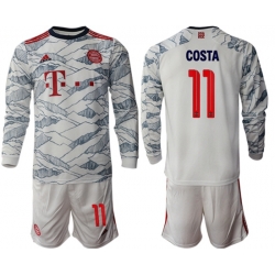 Men Bayern Long Sleeve Soccer Jerseys 529