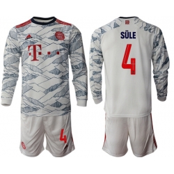 Men Bayern Long Sleeve Soccer Jerseys 536