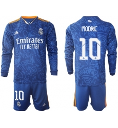 Men Real Madrid Long Sleeve Soccer Jerseys 533