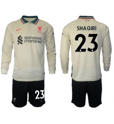 Men Liverpool Long Sleeve Soccer Jerseys 502