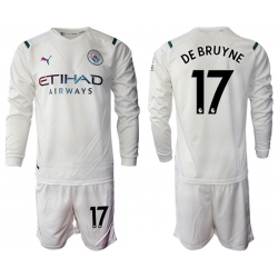 Men Manchester City Long Sleeve Soccer Jerseys 527