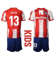 Kids Atletico de Madrid Soccer Jerseys 012