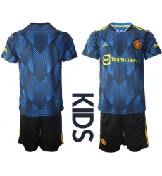 Kids Manchester United Soccer Jerseys 029