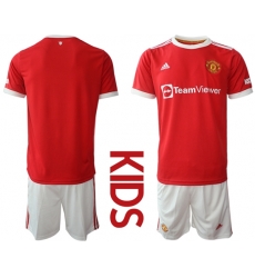 Kids Manchester United Soccer Jerseys 041