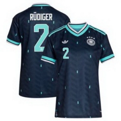 Women 0 Spain Blank World Cup 2026 Away Replica Jersey   5
