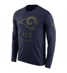 Los Angeles Rams Men Long T Shirt 006