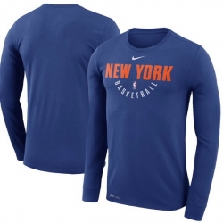 New York Knicks Men Long T Shirt 003