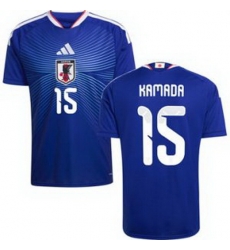 Men 15 Japan Daichi Kamada Away Replica Jersey  1