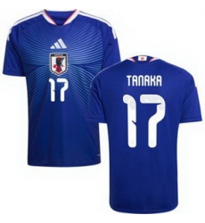 Men 17 Japan Ao Tanaka Away Replica Jersey  1