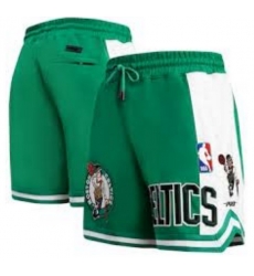 NBA Shorts Boston Celtics Green White