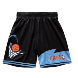 men Cleveland Cavilers Black blue shorts