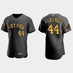 Men Houston Astros Yordan Alvarez 2022 Mlb All Star Game Authentic Black Men Jersey