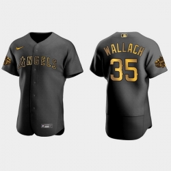 Men Los Angeles Angels Chad Wallach 2022 Mlb All Star Game Authentic Black Men Jersey