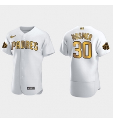 Men San Diego Padres Eric Hosmer 2022 Mlb All Star Game White Gold Men Jersey