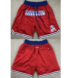 Men New England Patriots Red Shorts