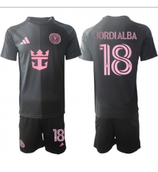 Men Inter Miami CF 2026 Soccer Jerseys Black #18 JORDI ALBA Men Inter Miami CF 2026 Soccer Jerseys Black #18 JORDI ALBA