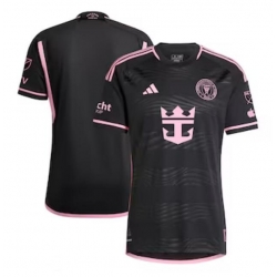 Men's Inter Miami CF adidas Black 2024 La Noche Authentic Jersey