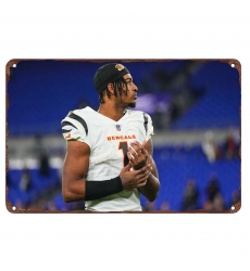 Cincinnati Bengals Aluminum Sign 12x8 Inch Ja'Marr Chase 002