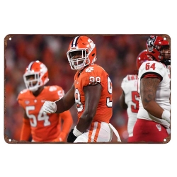 Cincinnati Bengals Aluminum Sign 12x8 Inch Myles Murphy 001