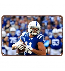 Indianapolis Colts Aluminum Sign 12x8 Inch Michael Pittman Jr.  002