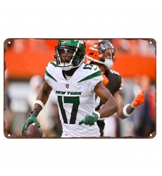 New York Jets Aluminum Sign 12x8 Inch Garrett Wilson 001