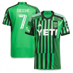 Men Austin FC Emiliano Rigoni 2023 24 Home Replica Green